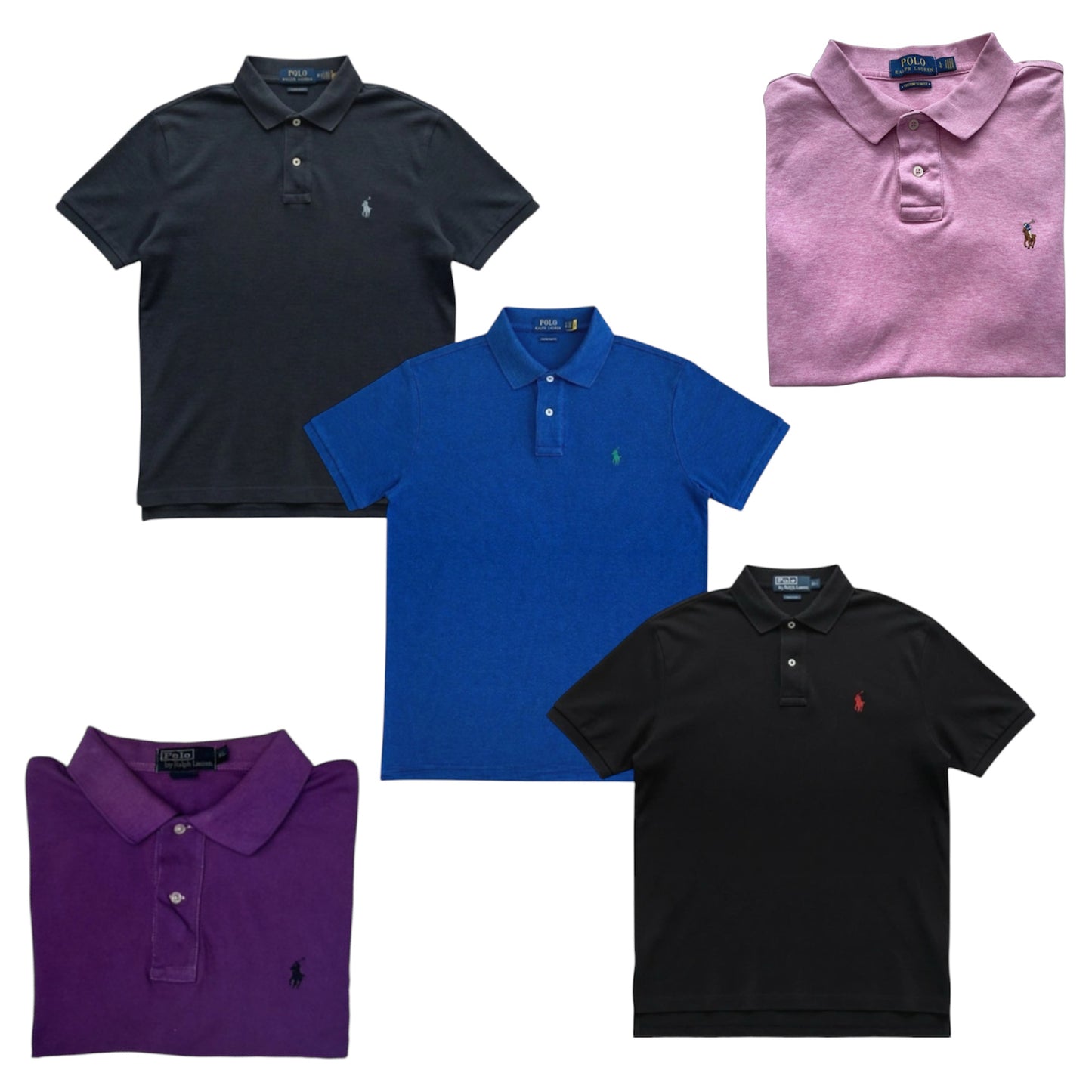 Ralph Lauren Mixed Shirt Bundle - 5 PC